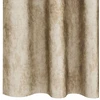 Aksominio tipo užuolaidos 2 pcs Kreminė 260 x 140 cm Aksomas
