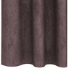 Aksominio tipo užuolaidos 2 vnt. Ruda 245 x 140 cm Aksomas