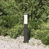 Pakabinamas šviestuvas Apsauginis stulpelis su jutikliu, 50 cm, juodas, IP44
