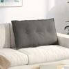 Apsaugos Pagalvė Šviesiai pilka 80 x 50 cm Kordūrinis audinys