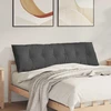 Apsaugos Pagalvė Tamsiai pilka 160 x 50 cm Kordūrinis audinys