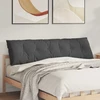 Apsaugos Pagalvė Tamsiai pilka 180 x 50 cm Kordūrinis audinys