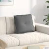 Apsaugos Pagalvė Tamsiai pilka 50 x 19 x 45 cm audinys