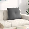 Apsaugos Pagalvė Tamsiai pilka 60 x 19 x 50 cm audinys