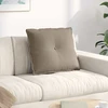 Apsaugos Pagalvė Taupe 60 x 50 x 19 cm Mikropluošto audinys