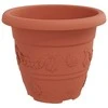 Apvalus gėlių vazonas 24 pcs Raudona plyta Ø 26 x 21.5 cm