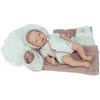 Arias silikoninė Reborn lėlė kūdikėlis mergaitė 40 cm
