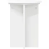 Augalų stovas 2 pcs Balta Ø295 x 40 cm Apdirbta mediena