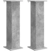 Augalų stovas 2 vnt. Betono pilka 30,5 x 30 x 100,5 cm