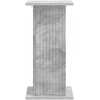 Augalų stovas 2 pcs Betono pilka 305 x 30 x 605 cm