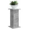 Augalų stovas 2 pcs Betono pilka 305 x 30 x 605 cm