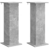 Augalų stovas 2 pcs Betono pilka 305 x 30 x 805 cm