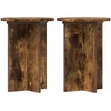 Augalų stovas 2 pcs Dūminio ąžuolo Ø29,5 x 40 cm