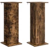 Augalų stovas 2 pcs Dūminio ąžuolo 30,5 x 30 x 80,5 cm