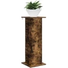 Augalų stovas 2 pcs Dūminio ąžuolo 305 x 30 x 805 cm