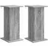 Augalų stovas 2 pcs Pilka sonoma ąžuolo 30,5 x 30 x 60,5 cm