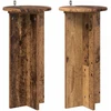 Augalų stovas 2 pcs Sendintos medienos 29,5 x 29,5 x 60 cm