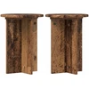 Augalų stovas 2 pcs Sendintos medienos Ø29,5 x 40 cm