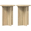 Augalų stovas 2 pcs Sonoma ąžuolas Ø29,5 x 40 cm