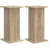 Augalų stovas 2 pcs Sonoma ąžuolas 30,5 x 30 x 60,5 cm