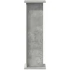 Augalų stovas 2 vnt. Betono pilka 25 x 25,5 x 80,5 cm