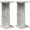 Augalų stovas 2 vnt Betono Pilka 25 x 255 x 605 cm
