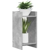 Augalų stovas su lentyna 2 pcs Betono Pilka 30 x 30 x 60 cm