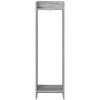 Augalų stovas su lentyna 2 pcs Pilka Sonoma 30 x 30 x 100 cm