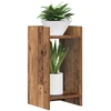 Augalų stovas su lentyna 2 pcs Senas medis 30 x 30 x 60 cm