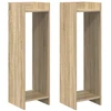 Augalų stovas su lentyna 2 pcs Sonoma ąžuolas 30 x 30 x 100 cm