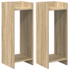 Augalų stovas su lentyna 2 pcs Sonoma ąžuolas 30 x 30 x 80 cm