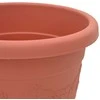 Augalų vazonai 24 pcs Raudona plyta Ø 39 x 32 cm Plastmasė