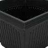 Augalų vazonai 6 pcs Juoda 23 x 23 x 175 cm Plastmasė