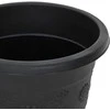 Augalų vazonai 6 pcs Juoda Ø 39 x 32 cm Plastmasė