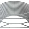 Aukštas sodo lovelis, rudas, 175x100x68cm, plienas