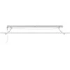 Automatinė ištraukiama markizė su LED, bordo spalvos, 300x250cm