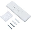 Automatinė markizė su uždanga/LED/vėjo jutikliu, kreminė, 4x3m