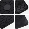 Automobilių kilimėlis 2 pcs Juoda Guma