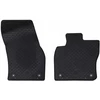 Automobilių kilimėlis 2 pcs Juoda tinkamas VW CADDY 2020- Guma