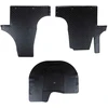 Automobilių kilimėlis 3 pcs Juoda Tinka VW T5 2010-2015 Guma