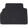 Automobilių kilimėlis 4 pcs Juoda Guma