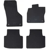 Automobilių kilimėlis 4 pcs Juoda Guma