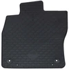 Automobilių kilimėlis 4 pcs Juoda Guma