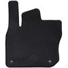 Automobilių kilimėlis 4 pcs Juoda Guma