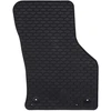 Automobilių kilimėlis 4 pcs Juoda Guma
