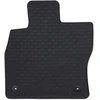 Automobilių kilimėlis 4 pcs Juoda Guma