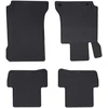 Automobilių kilimėlis 4 pcs Juoda Guma