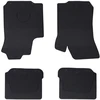 Automobilių kilimėlis 4 pcs Juoda Guma