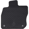 Automobilių kilimėlis 4 pcs Juoda Guma