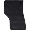 Automobilių kilimėlis 4 pcs Juoda Guma